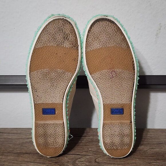 Keds Triple Decker Hulu Foxing Tassled Trim Women's Shoes Size 5.5 Beige - Picture 6 of 9